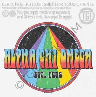 Alpha Chi Omega – Rainbow Prism PR