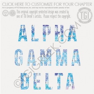 Alpha Gamma Delta-TSU bid Day