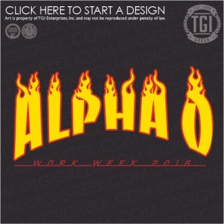 Alpha Omicron Pi-TCU Work Week