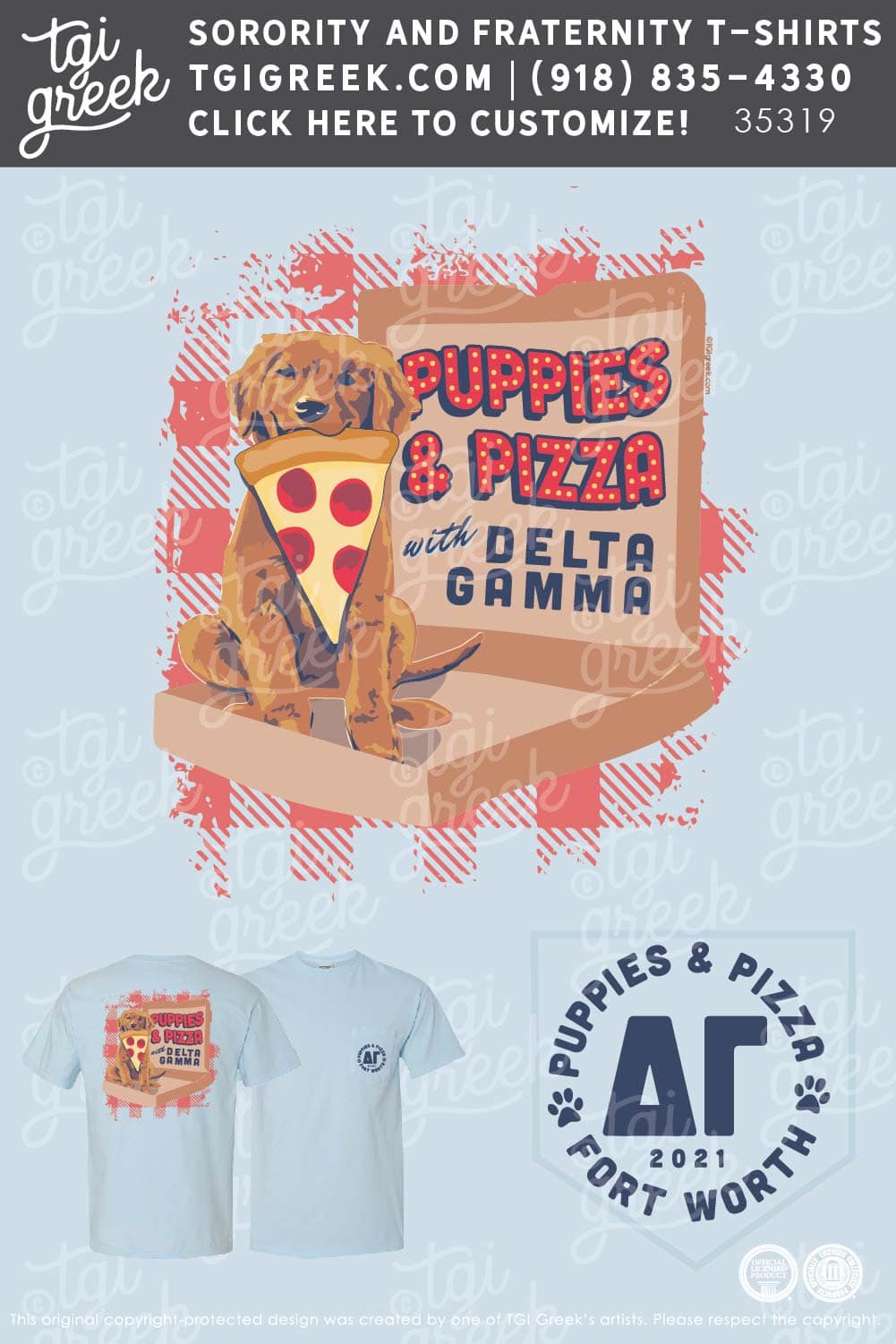 Delta Gamma – TCU Puppies And Pizza