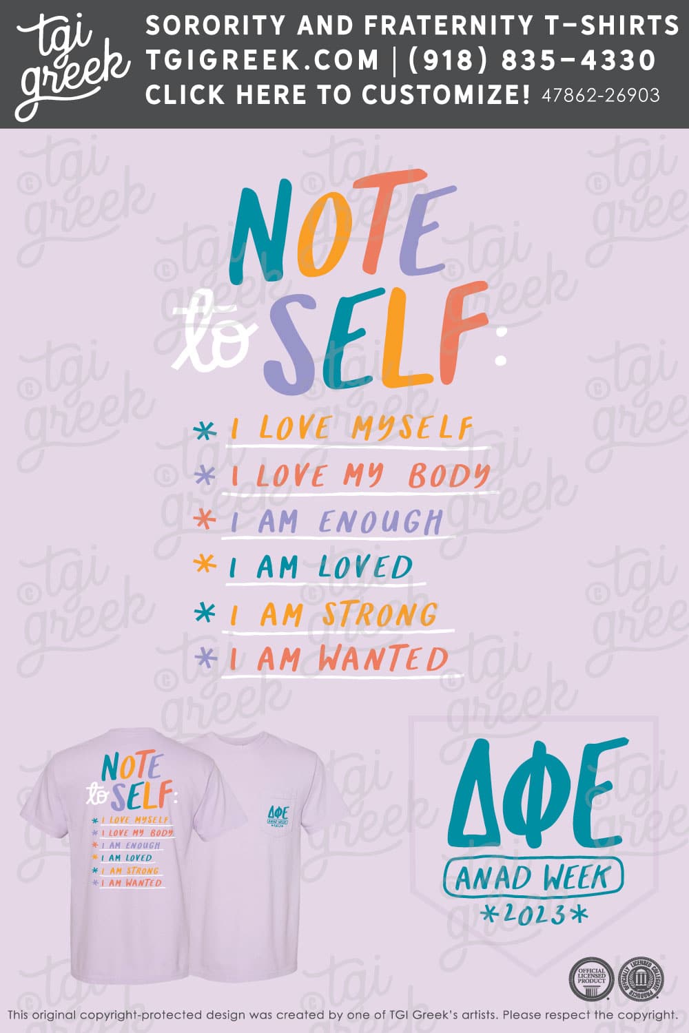 Delta Phi Epsilon – TSU Anad Week