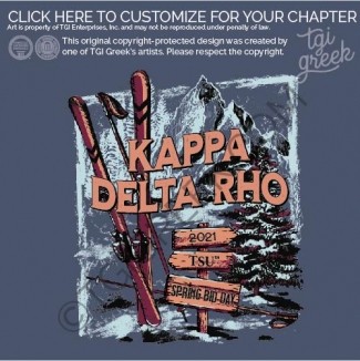 Kappa Delta Rho – Spring Bid Day