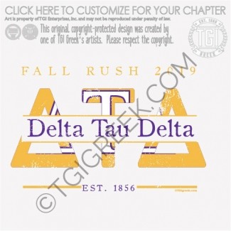 TGI – Delta Tau Delta Fall Rush Flag