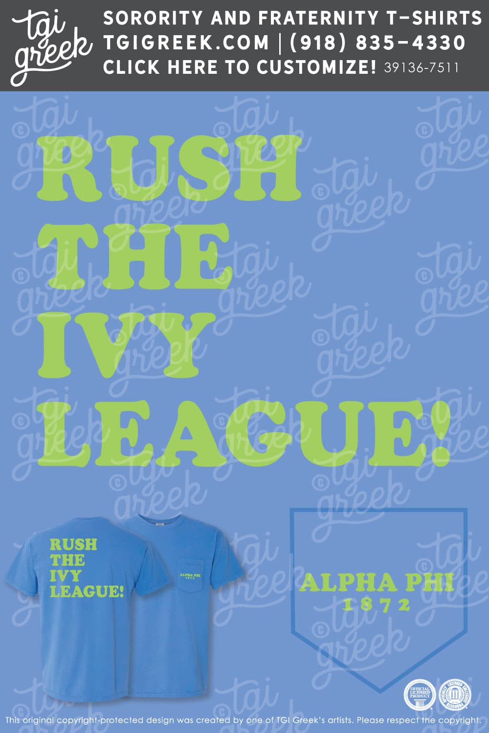 Alpha Phi – OU Work Week Ivy League Green