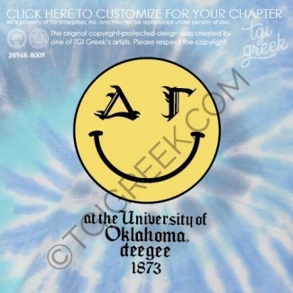 Delta Gamma – OU Tie Dye Hoodie