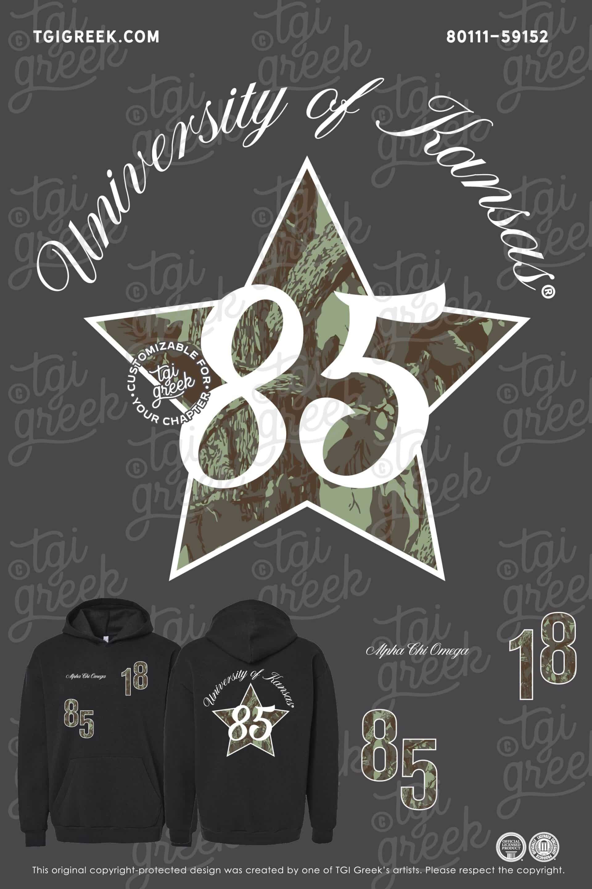 Alpha Chi Omega – KU PR Hoodie