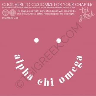 Alpha Chi Omega – OSU smiley Face PR