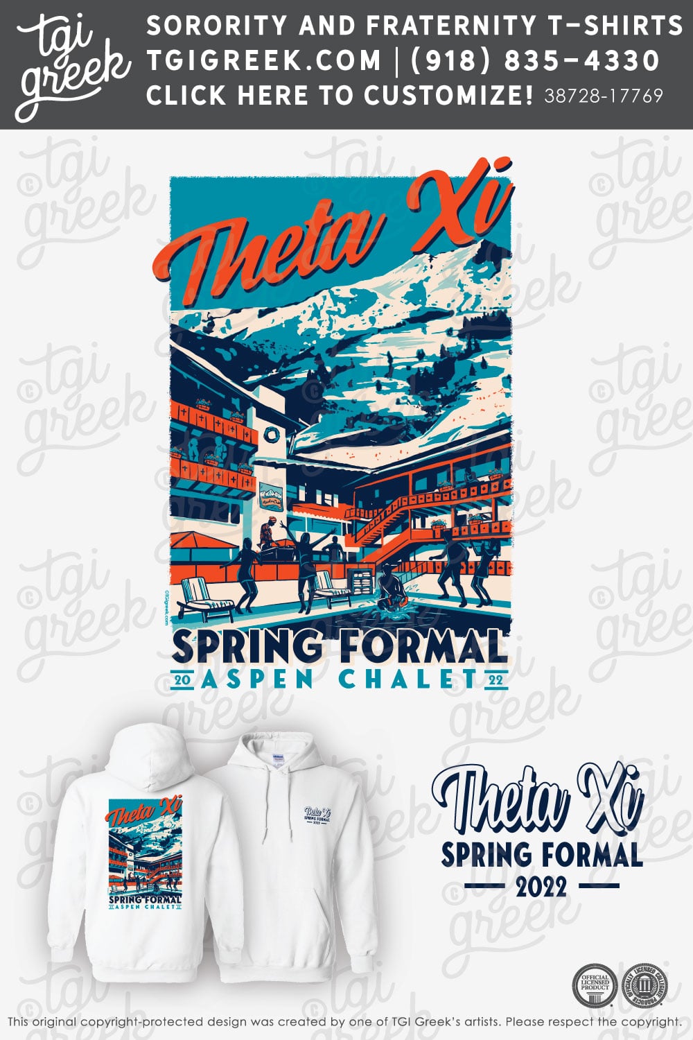 Theta Xi – UCOLBLD Formal Hoodie Chalet