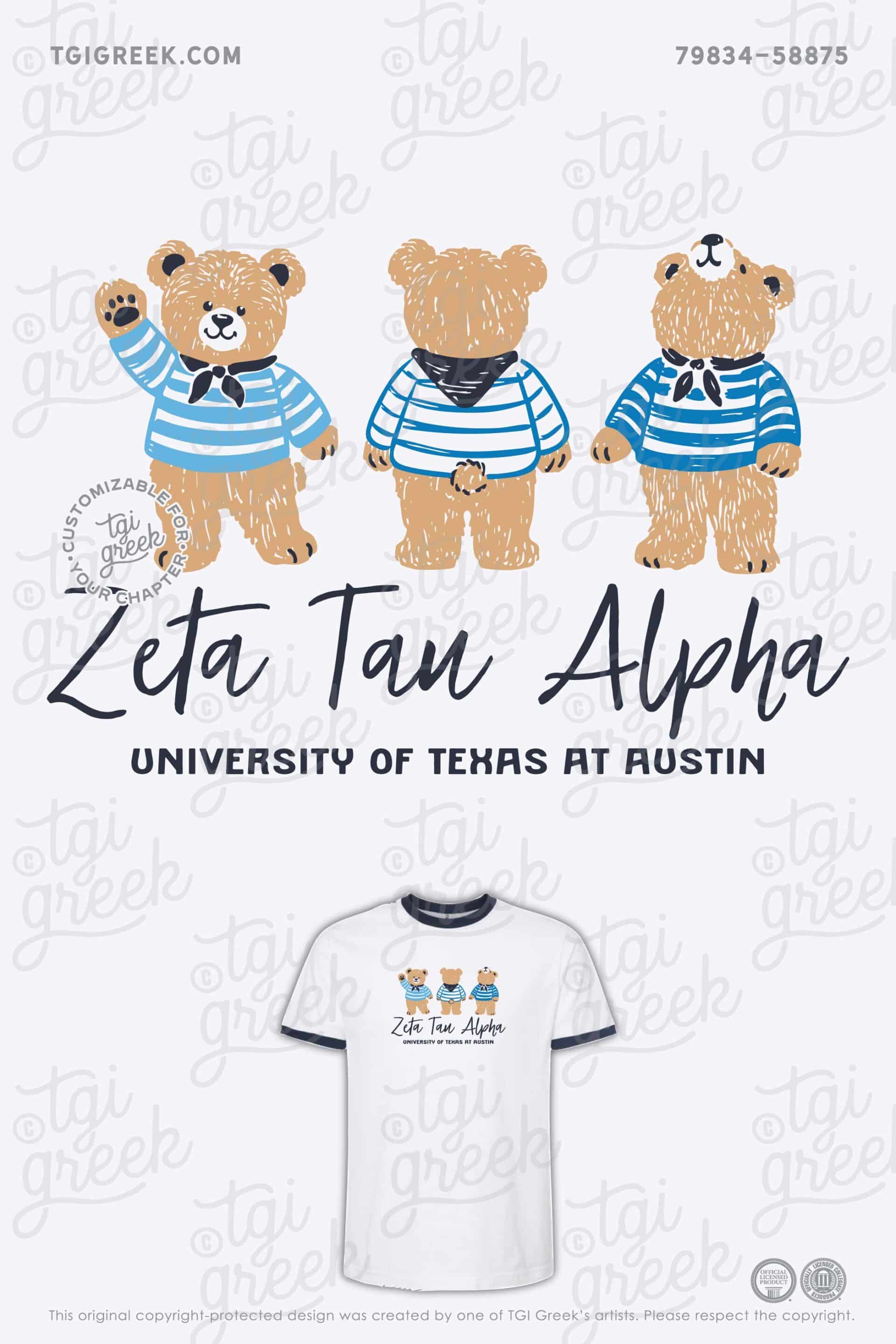 Zeta Tau Alpha – UTAUS Ringer Tee