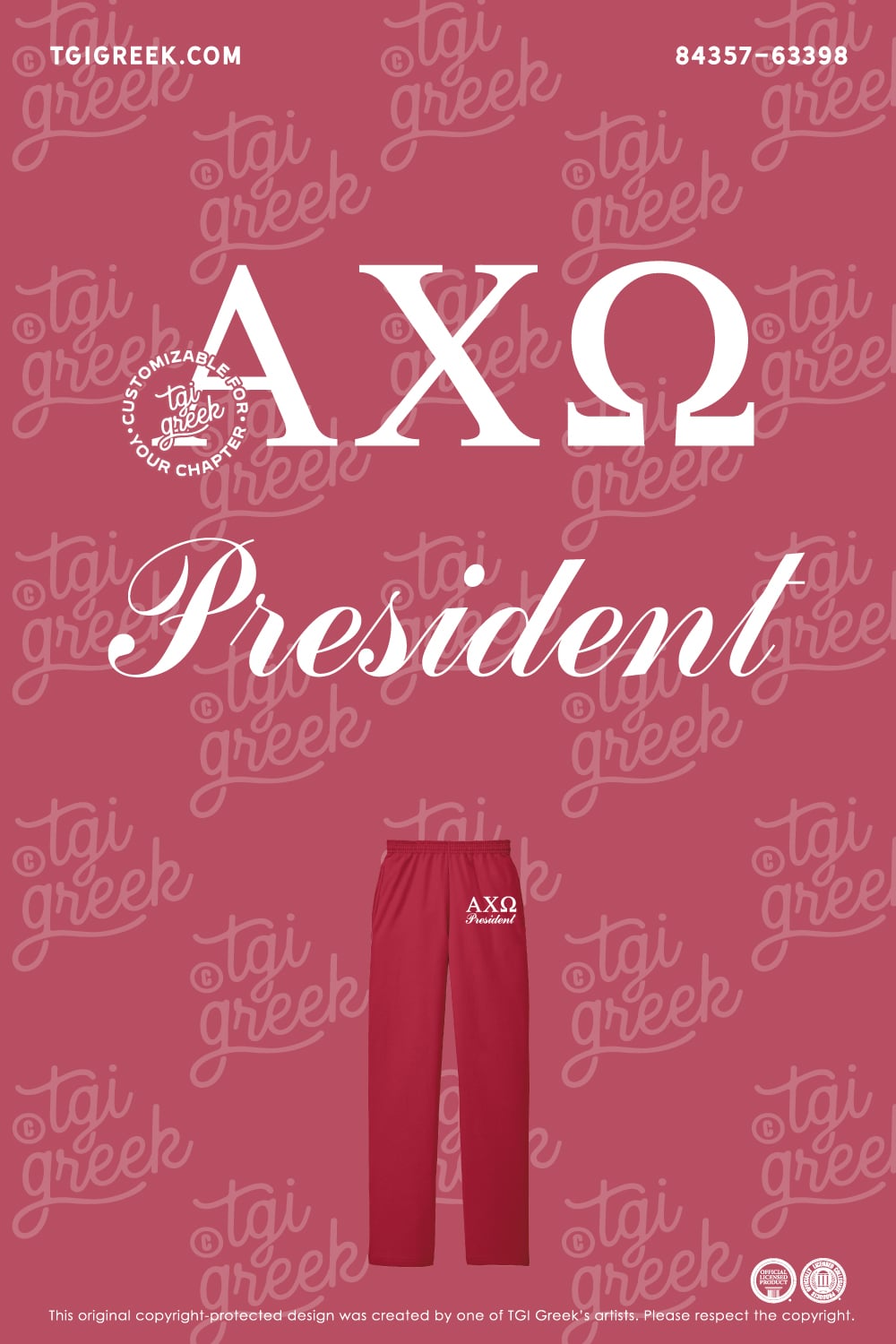 Alpha Chi Omega – MIZZ Exec Pants