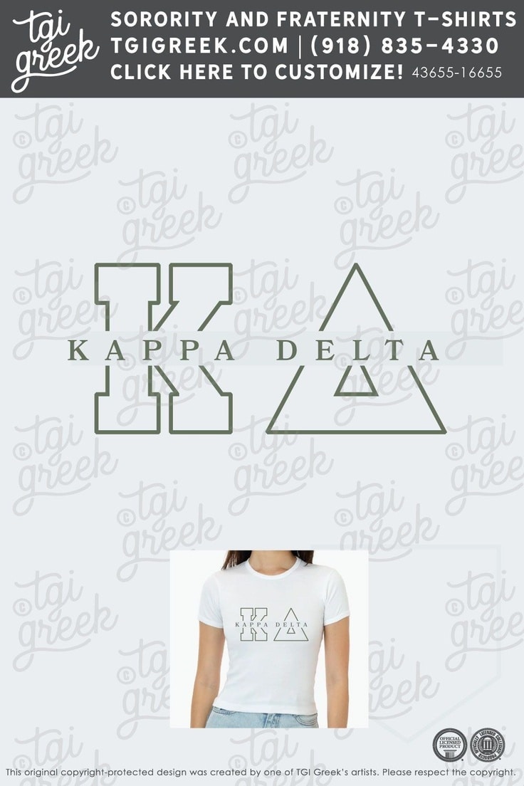 Kappa Delta – KU Baby Tee