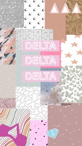 Delta Delta Delta Free Phone Background
