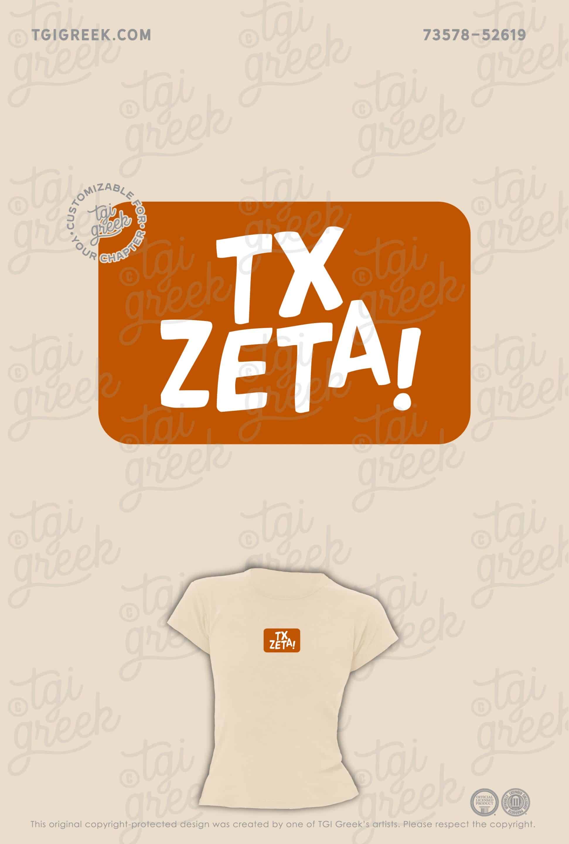 Zeta Tau Alpha – UTA Baby Tee