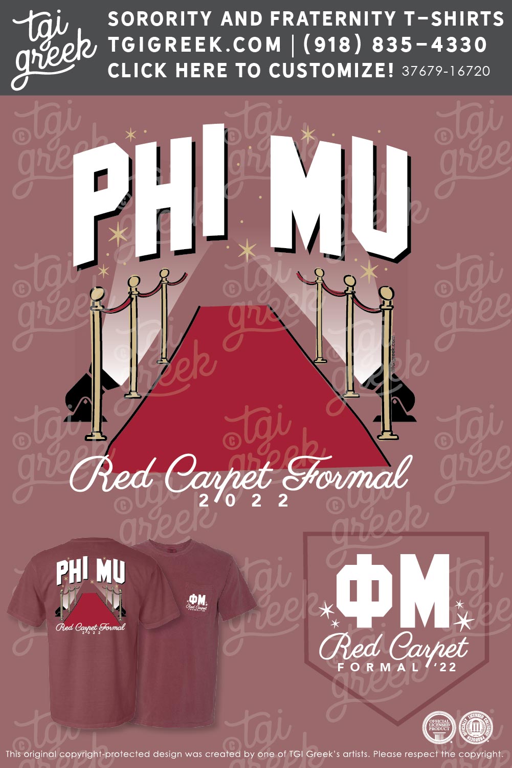 Phi Mu-USCU Red Carpet Formal