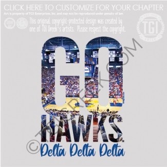 Delta Delta Delta-KU Quarter Zip