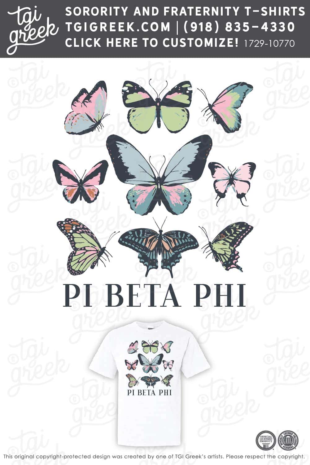 TGI – Pi Beta Phi Butterflies