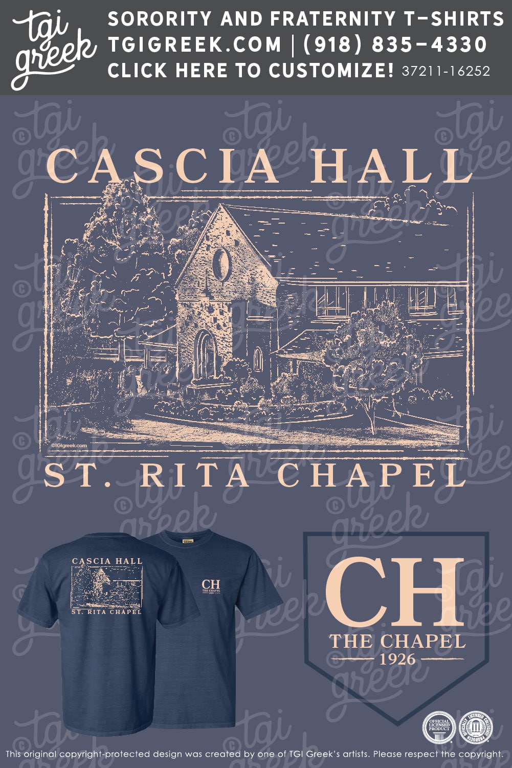 Cascia – Cascia Chapel Tee