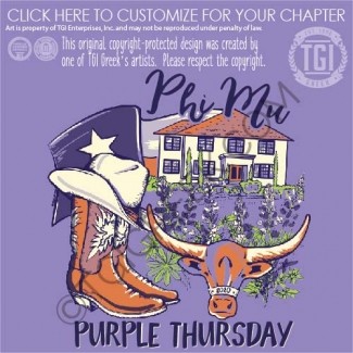 Phi Mu-Recruitment Purple Thursday