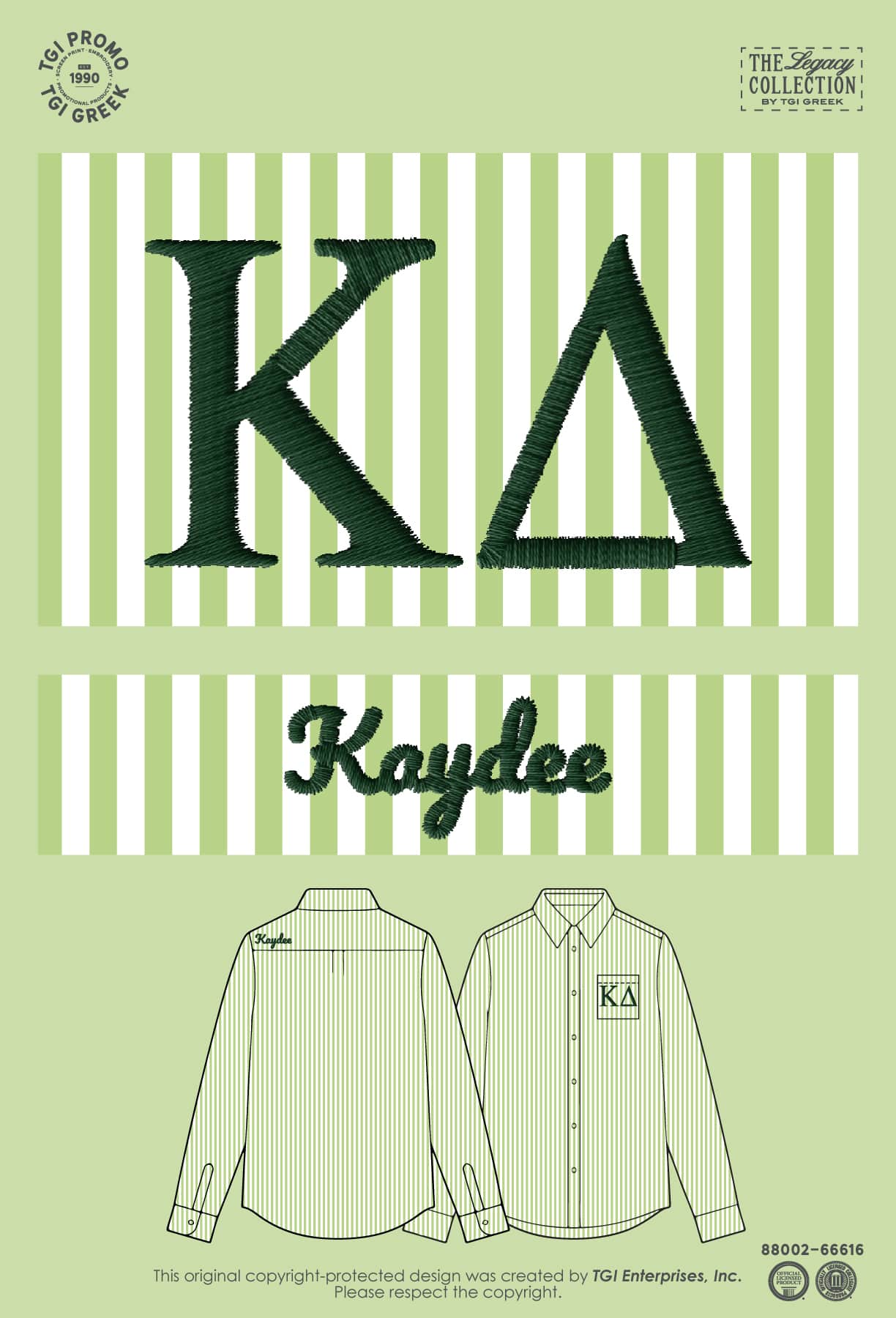 kappa Delta – TGI Button Down