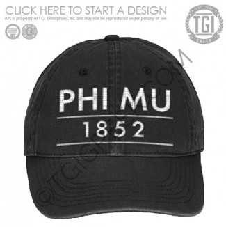 TGI-Phi Mu Hat Design