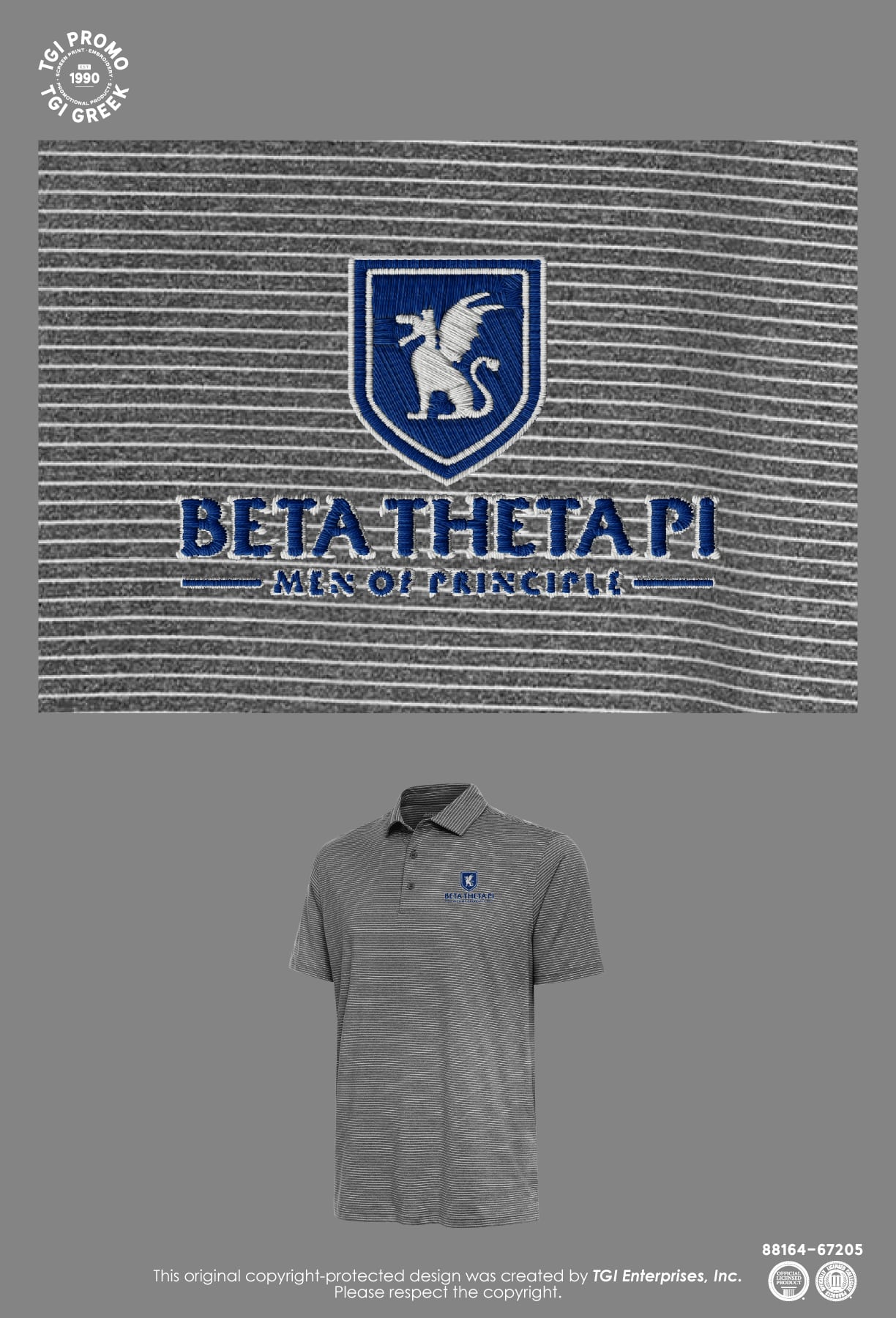 Beta Theta Pi – TGI Fraternity Polo