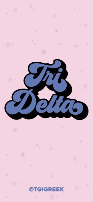 Delta Delta Delta – Groovy Stars