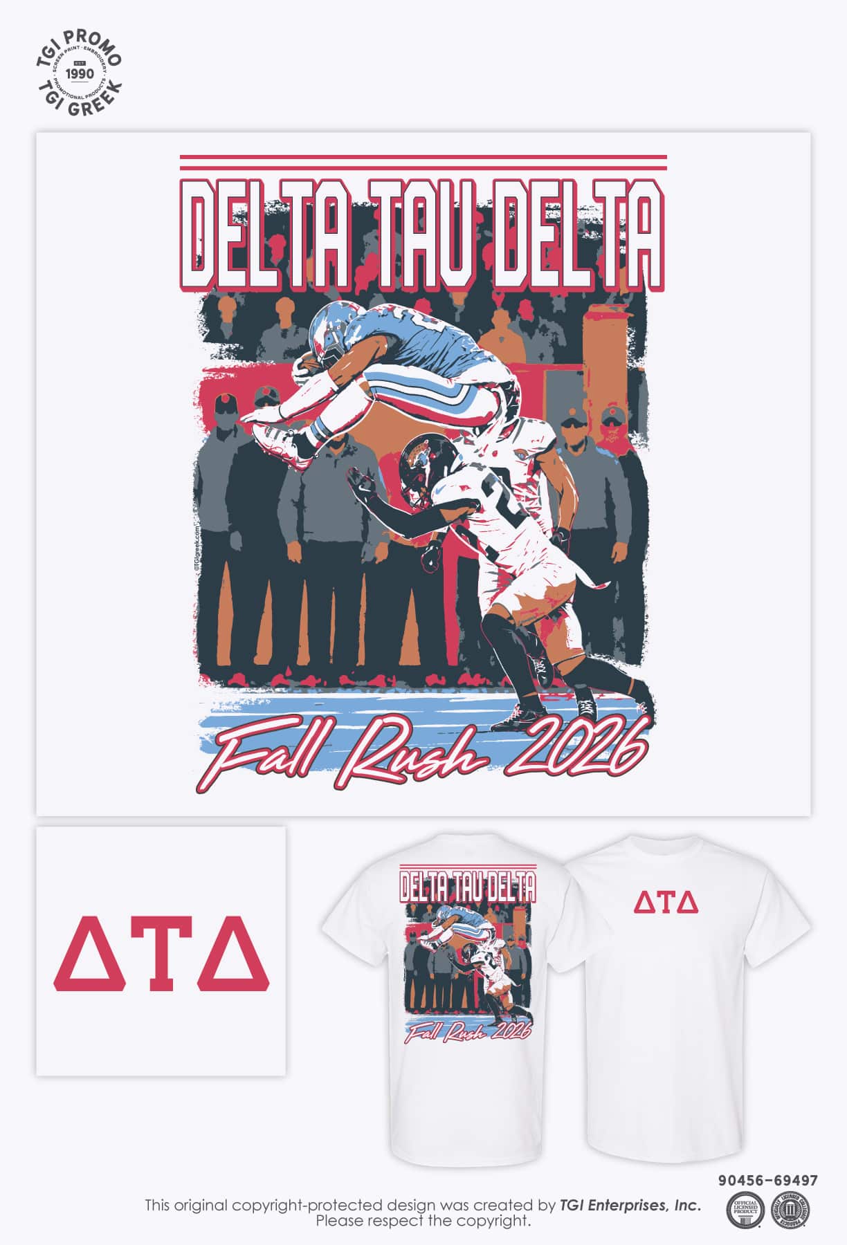 Delta Tau Delta – UCON Rush Tee