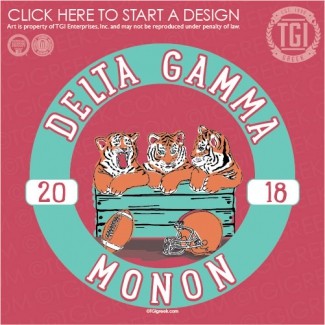 Delta Gamma-DU Football PR