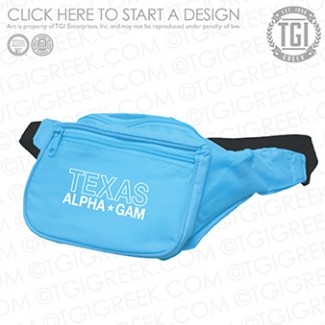 Alpha Gamma Delta-TAMUCC Fall PR Fanny Pack