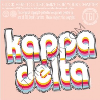 Kappa Delta- Bauhaus Type