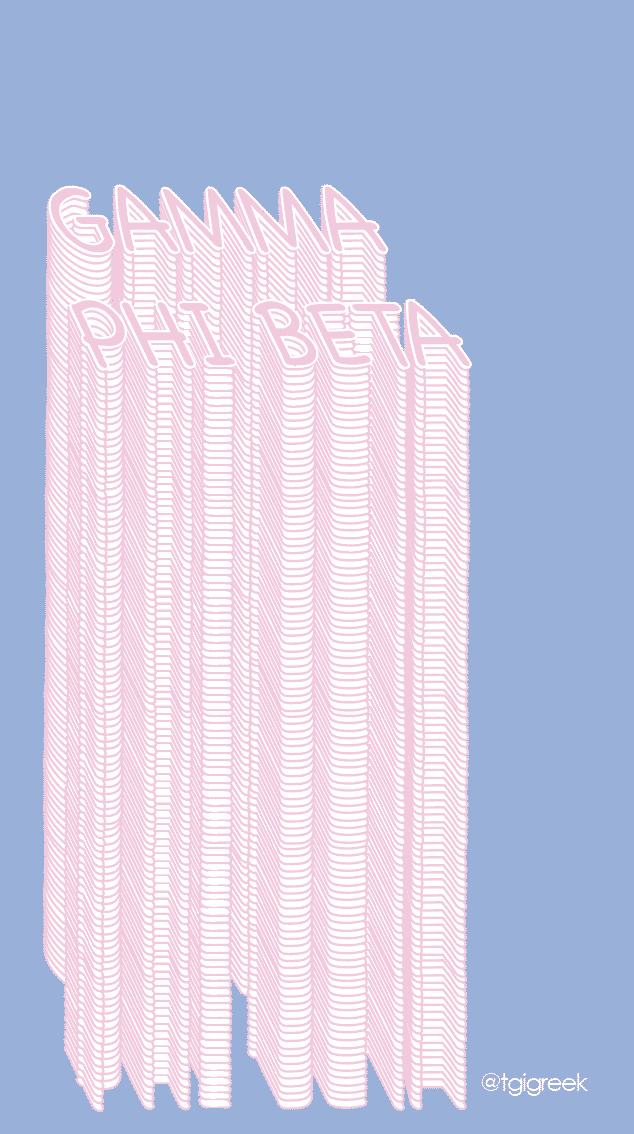 Phone Background – Gamma Phi Beta Stacked