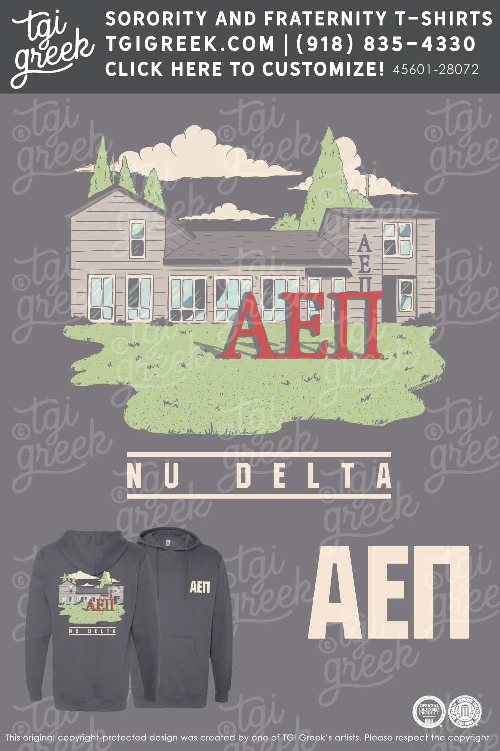 Alpha Epsilon Pi – UCF Hoodie