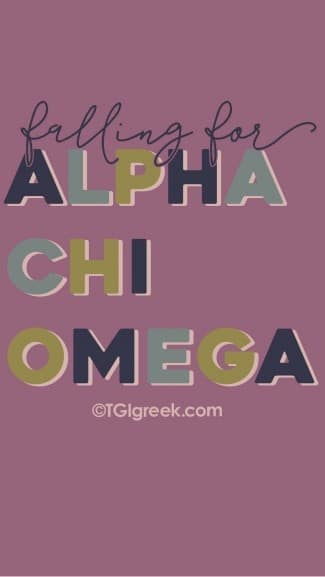 Alpha Chi Omega – Falling For