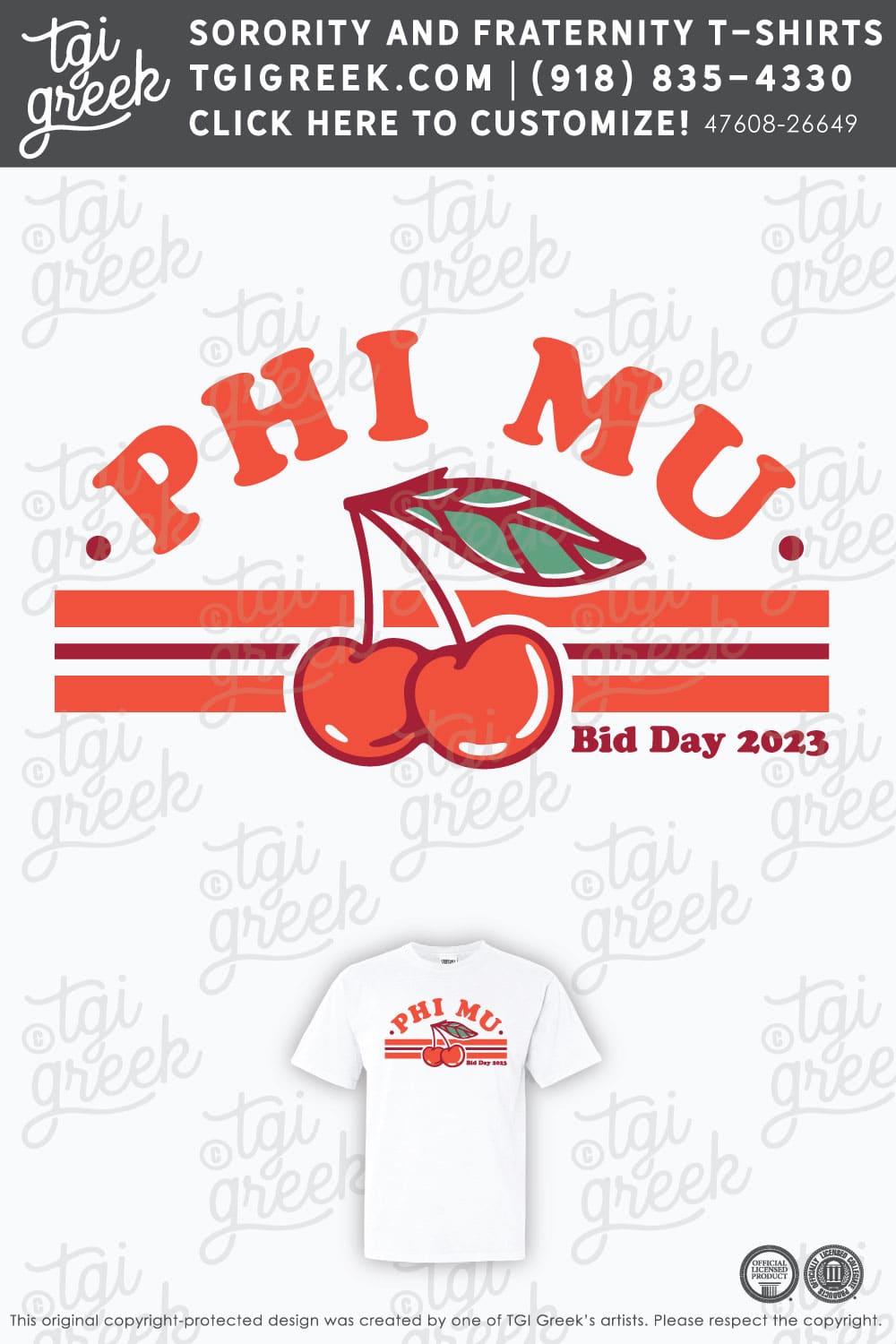 Phi Mu – MCNE Spring Bid Day