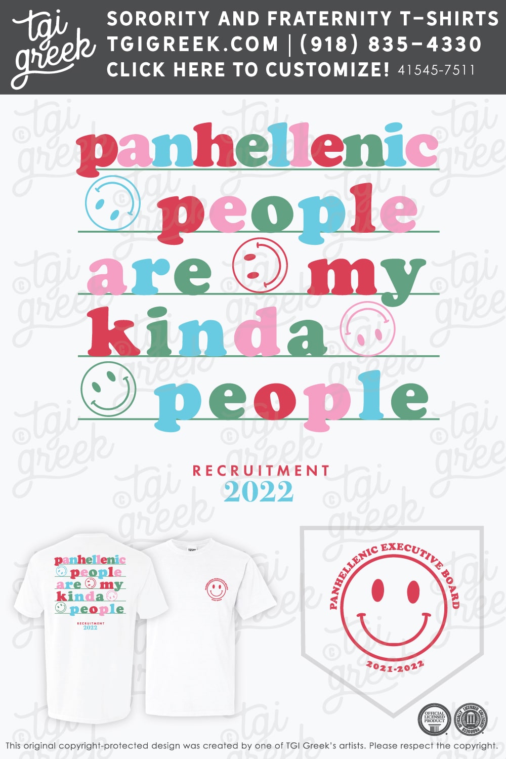 Panhellenic – KU Exec Shirts