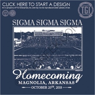 Sigma Sigma Sigma-SAU Homecoming