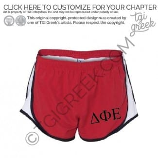 Delta Phi Epsilon – UGA Athletic Shorts