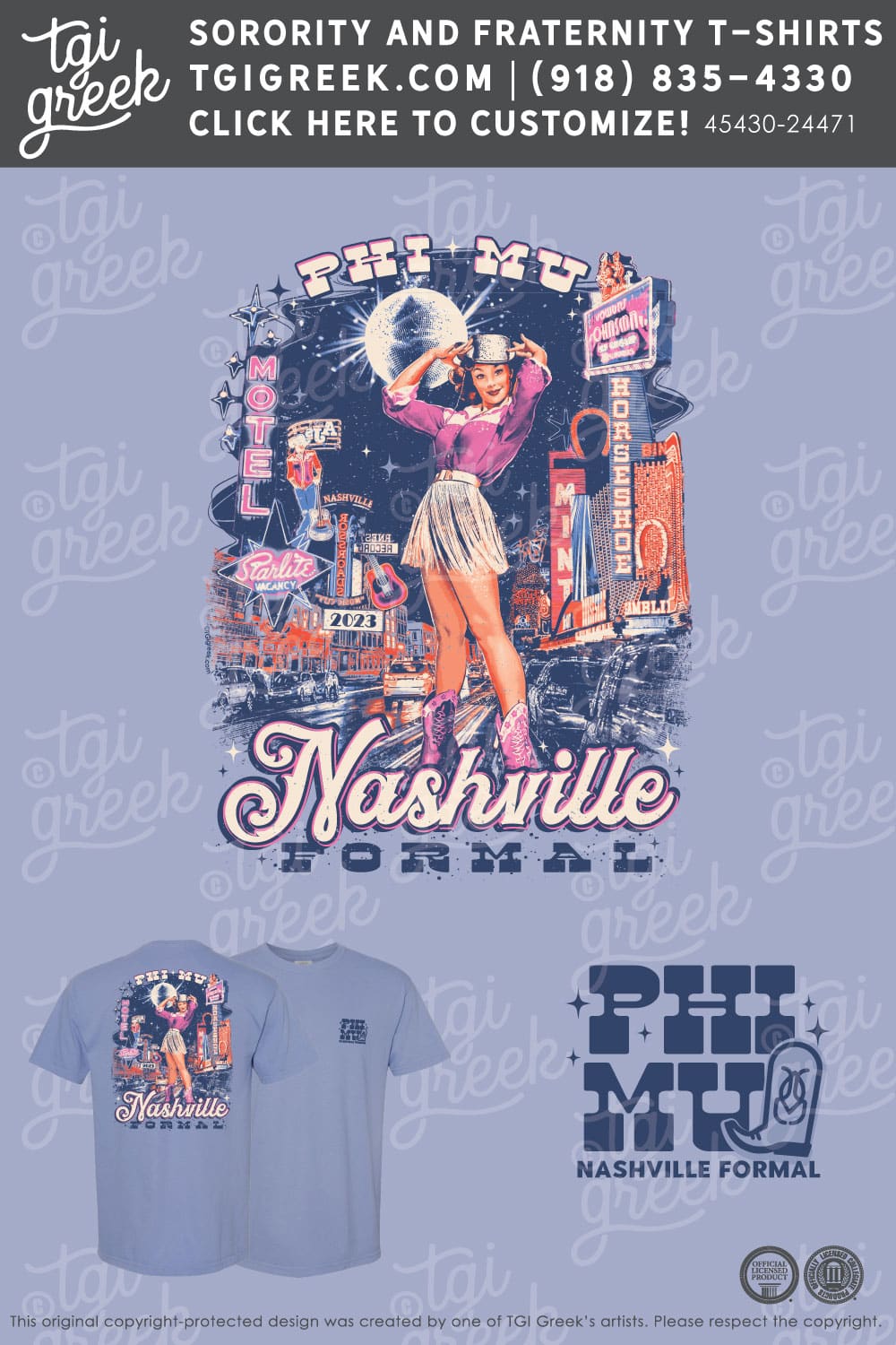 TGI – Phi Mu Disco Cowgirl Formal