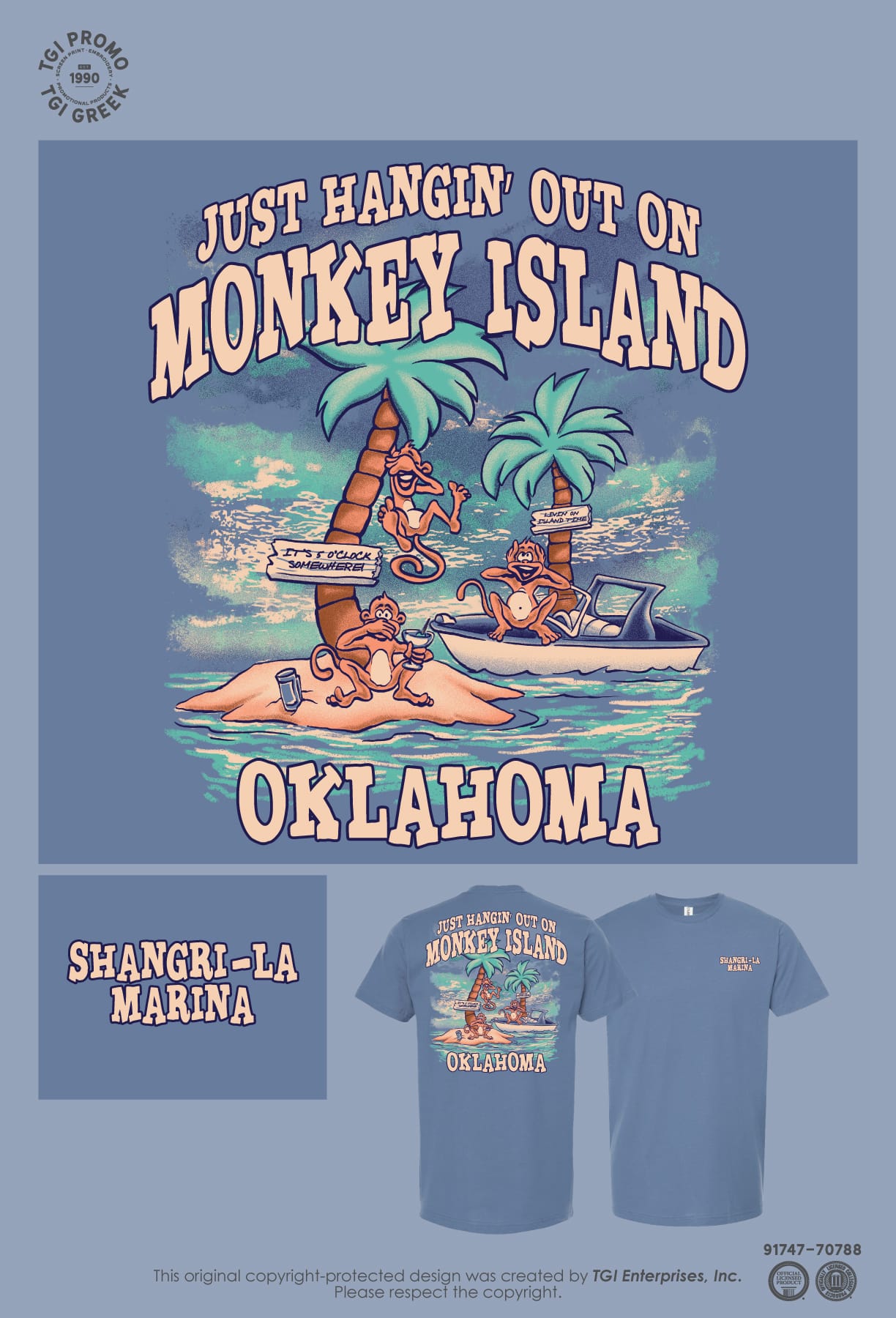 Shangri La – Hanging Out At Monkey Island