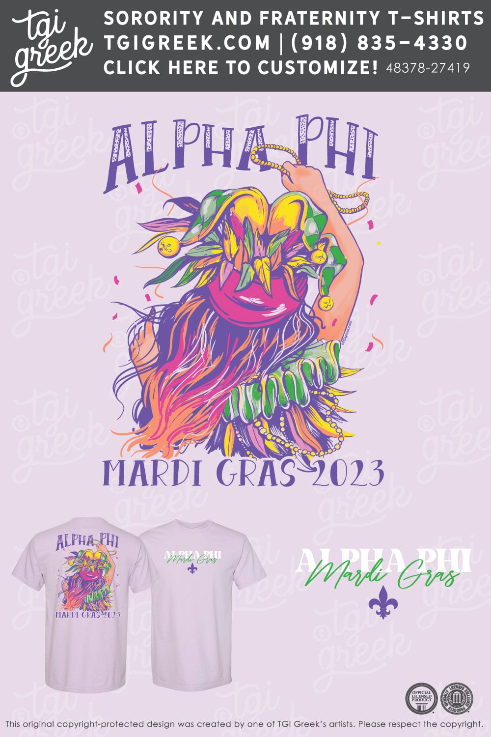Alpha Phi – OU Mardi Gras