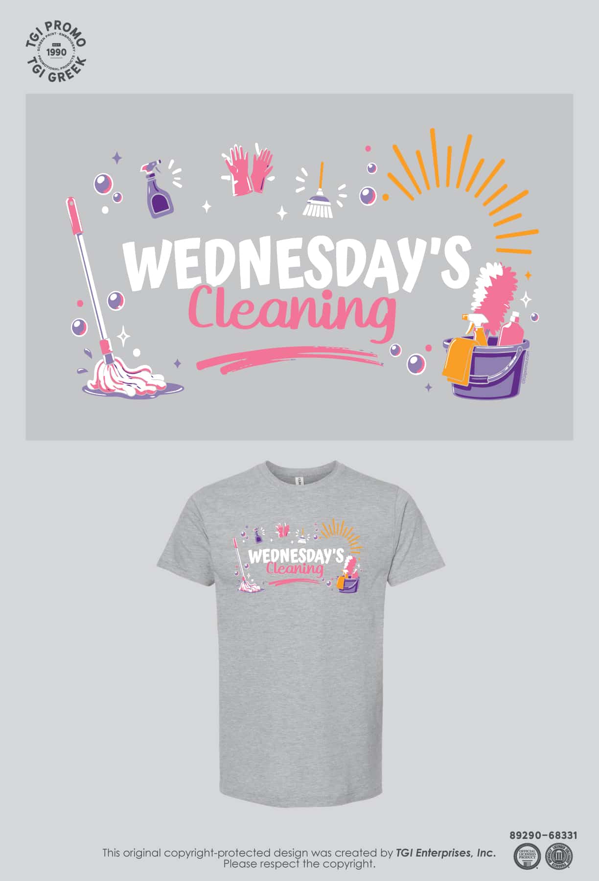 Wednesdays Cleaning – Shirts