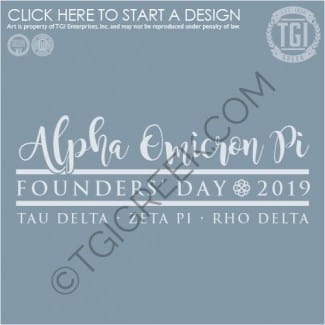 Alpha Omicron Pi-BSC Founders Day