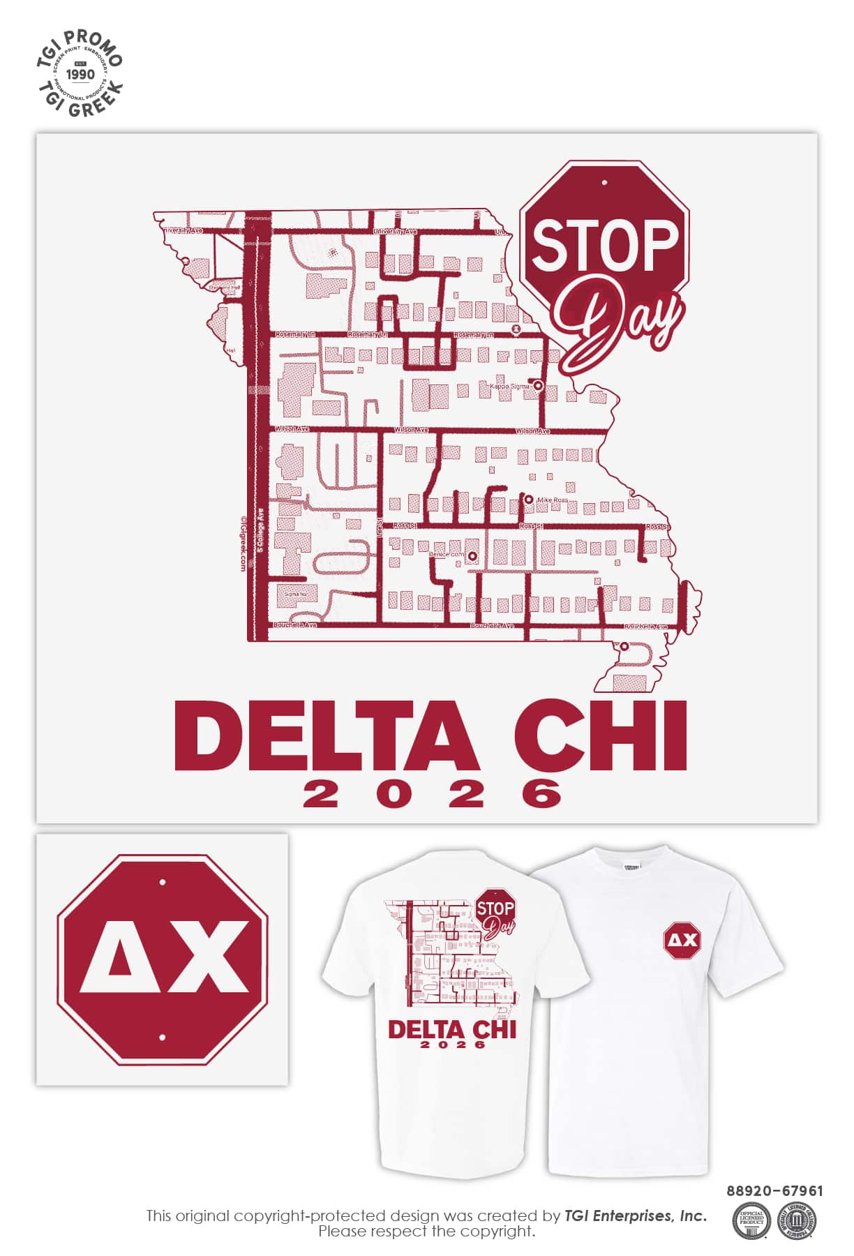 Delta Chi – MIZZ PR Shirt