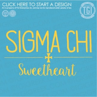 Sigma Chi-ETSU Sweetheart Sweatshirt