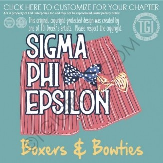 Sigma Phi Epsilon – KU Boxers And Bowties