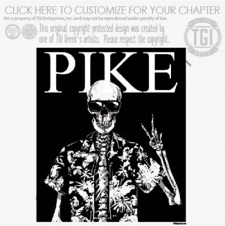 Pi Kappa Alpha – TU skeleton