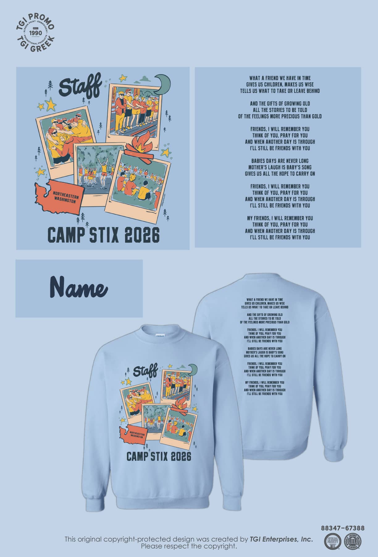 STIX Diabetes Programs – Staff Sweatshirt