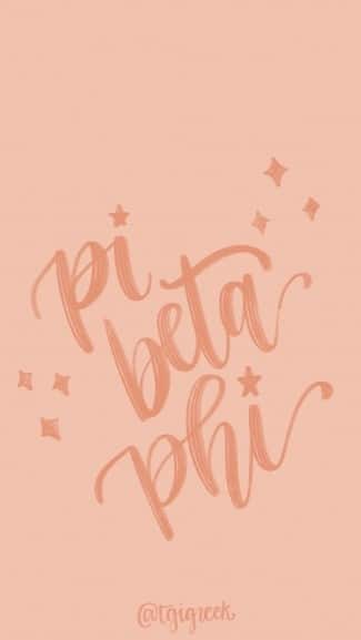 Pi Beta Phi – Phone Background