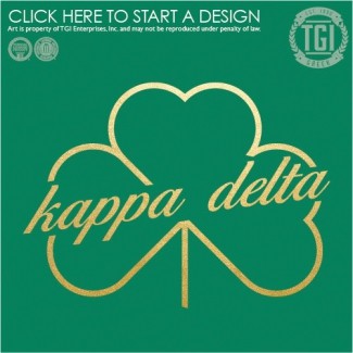 Kappa Delta-KSU Shamrock