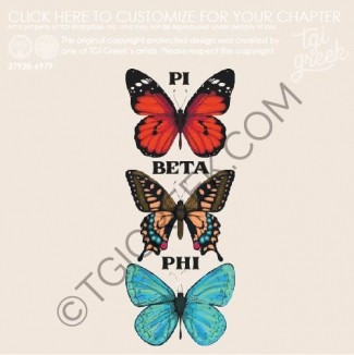 Pi Beta Phi – OU spring pr butterfly